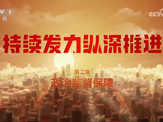 《持續(xù)發(fā)力縱深推進(jìn)》 第2集 政治監(jiān)督保障