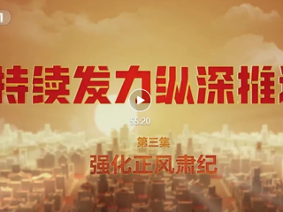 《持續(xù)發(fā)力縱深推進(jìn)》第3集 強(qiáng)化正風(fēng)肅紀(jì)